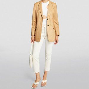 RAG & BONE Leather Charles Blazer Sz 0